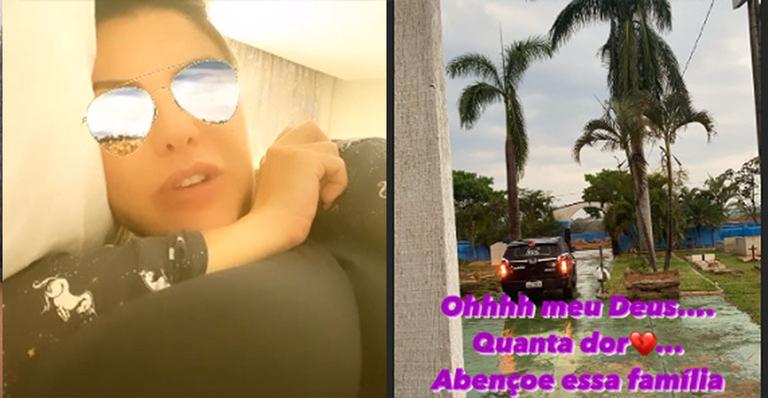 Esposa de Leonardo surge muito abatida e desabafa após velório: “Fiquei pensando em tudo”