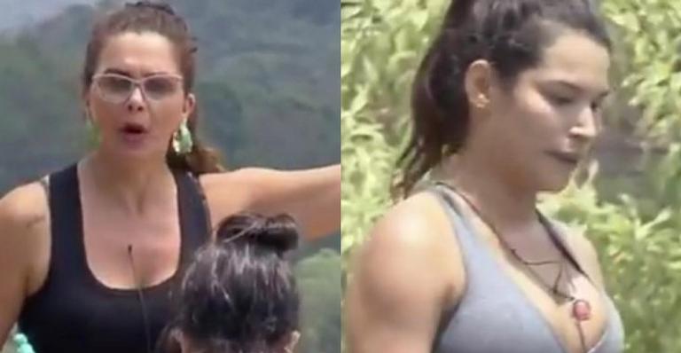 A Fazenda: Em briga, Luiza Ambiel e Raissa trocam xingamentos: “Descontando a minha raiva”