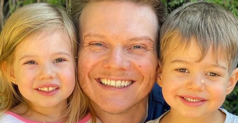Super pai, Michel Teló explode fofurômetro ao se declarar para herdeiros: “Amo infinitamente”