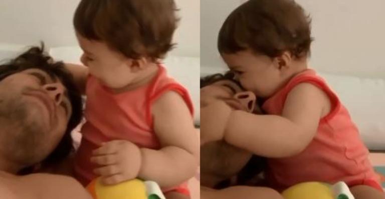 Rafael Vitti ganha chamego especial da filha, Clara Maria, e desperta os fãs com vídeo emocionante