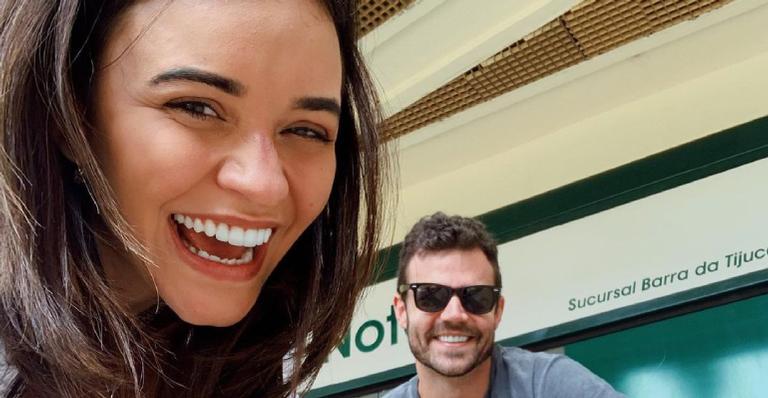 Grávida, Talita Younan se casa com filho de Regina Duarte: ”Quem beijou, beijou”