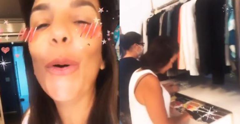 Desapega! Ivete Sangalo mata a curiosidade dos fãs, mostra closet gigantesco e promete: ”Vou leiloar tudo!”
