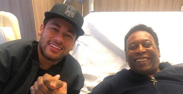 Neymar comemora os 80 anos de Pelé com homenagem: “Vida longa ao rei”