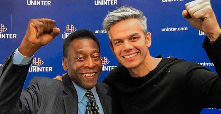 Otaviano Costa presta linda homenagem de aniversário a Pelé: ”Gênio”