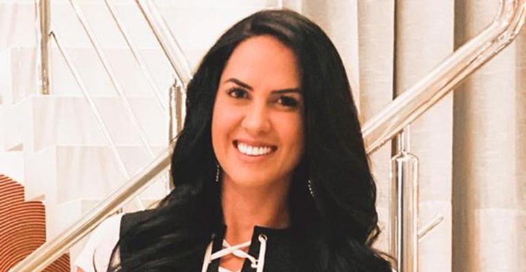 Noiva de Zezé di Camargo surge de saltão e look coladinho para noitada com o cantor: “Bora aproveitar”