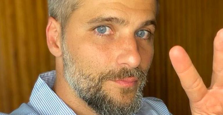 Bruno Gagliasso mostra Bless atacando de modelo e se derrete: “Tem mais gato que ele?”