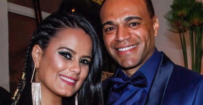 Denílson faz emocionante homenagem para Luciele di Camargo: ”Grande mulher, mãe e esposa”
