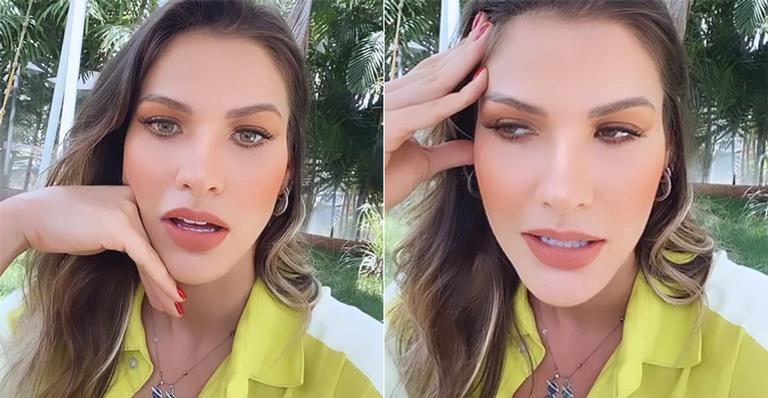 Andressa Suita retoma rotina após separação e desabafa: “Fiquei três semanas bebendo direto”