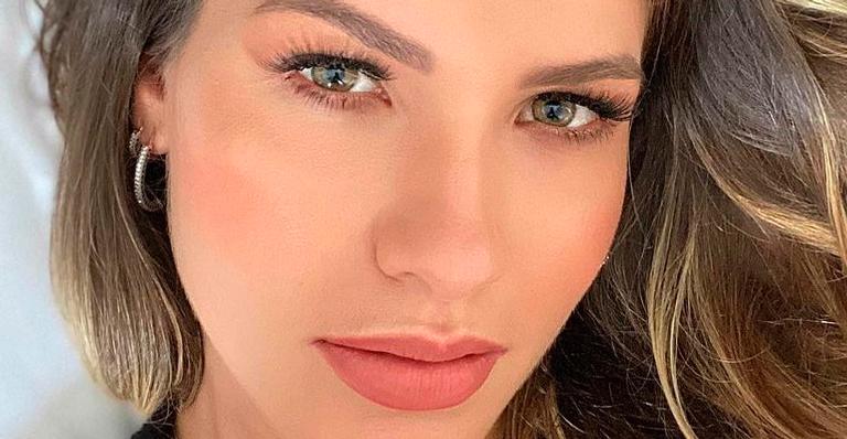Ex de Gusttavo Lima, Andressa Suita posa com amuleto contra inveja e mau olhado: “Linda por dentro e por fora”