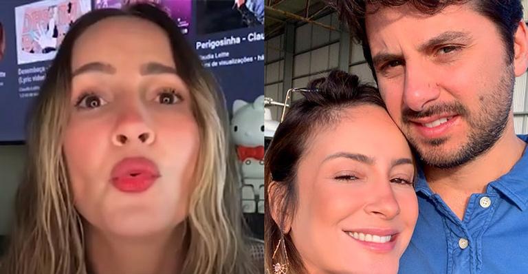 Claudia Leitte faz relato sincero dos momentos a dois com o marido: “Pode rolar uma invasão”
