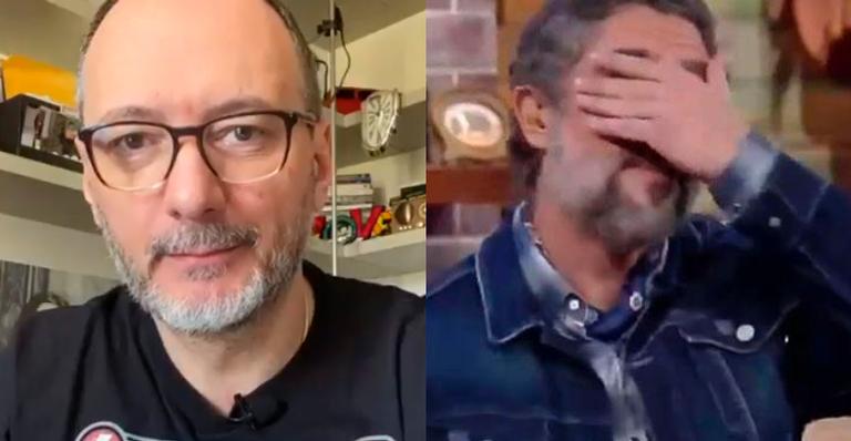 A Fazenda: Britto Jr. comenta choro de Marcos Mion e dispara: “Apresentador é torturado ao vivo”