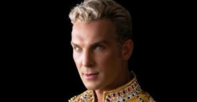 Igor Rickli surge pela primeira vez caracterizado como Lúcifer para novela Gênesis