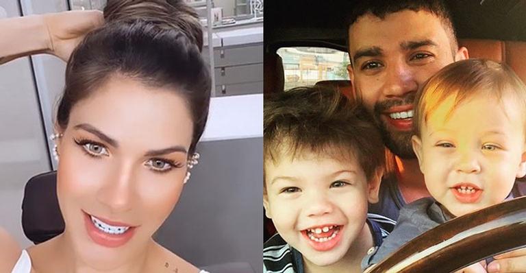 Serena, Andressa Suita se joga no trabalho após filhos irem para a casa de Gusttavo Lima: “Logo cedo”