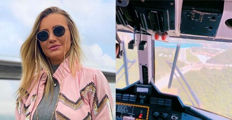 Perrengue chique! Esposa de Roberto Justus mostra pouso assustador com jatinho no Caribe: “Emoção”