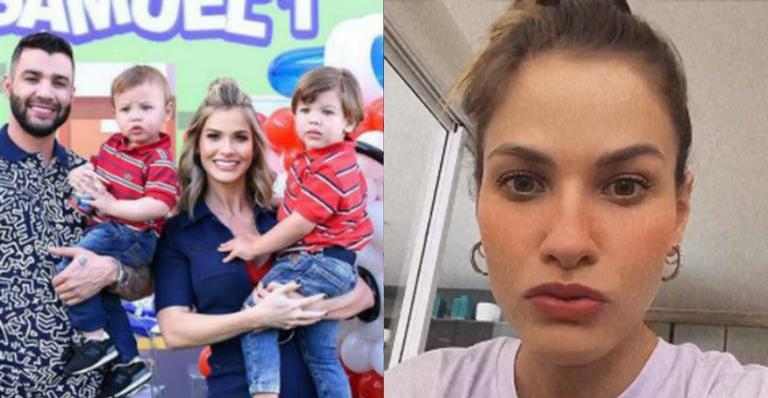 Andressa Suita atende o desejo dos filhos após retorno da casa do pai, Gusttavo Lima: “Eu quis agradar”