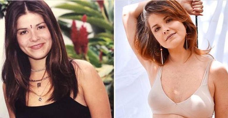 Samara Felippo compara corpo aos 22 e aos 42 anos e desabafa: “Você se tornou quem imaginava?”