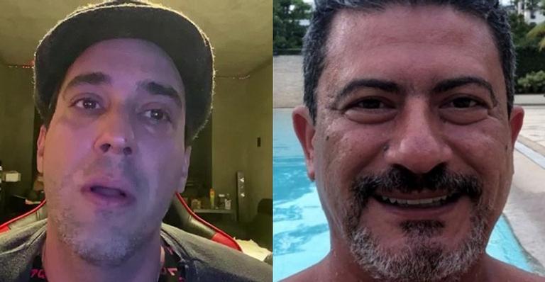 Emocionado, André Marques revela que foi ele quem encontrou Tom Veiga: “Fui o primeiro a chegar lá”