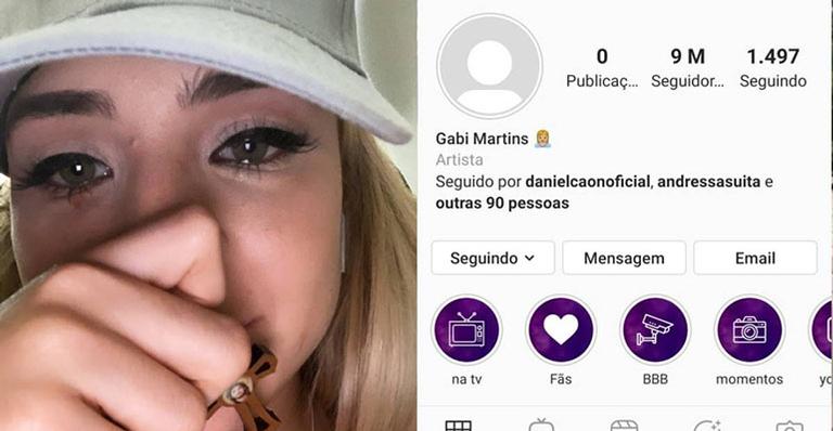 Ex-BBB Gabi Martins deleta fotos, surge aos prantos e preocupa fãs após perda: “Um pedacinho se foi”