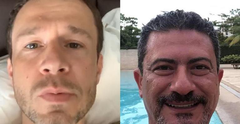 Tiago Leifert exibe última troca de mensagens com Tom Veiga e emociona fãs: “Fique em paz”