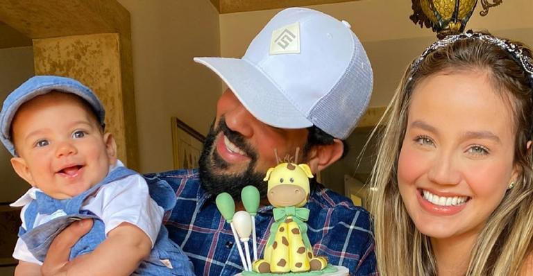 Filho de Biah Rodrigues e Sorocaba faz primeira consulta com dentista