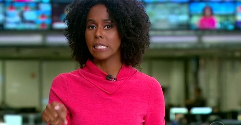 No Jornal Hoje, Maju Coutinho quebra o protocolo ao comentar eleições americanas: “Deboche”