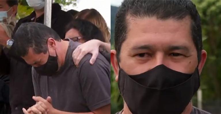 Muito abalado, irmão de Tom Veiga se desespera no adeus ao ator: “Indescritível”