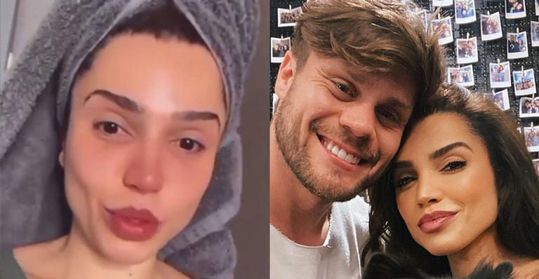 Ex-BBB Paula Amorim se pronuncia após fãs a acusarem de trair Breno Simões: “Não dormi fora”