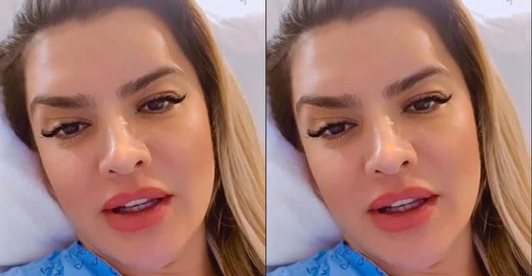 Mirella Santos desmaia, sofre queda e é operada em hospital: “Passei por uma bateria de exames”