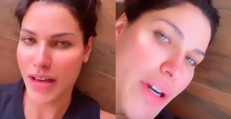 Andressa Suita flagra momento sincerão do caçula Samuel ao falar sobre novo visual: “Não curtiu não”