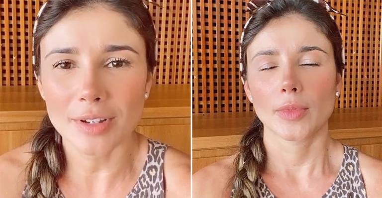 Paula Fernandes abre o jogo sobre seu estado após diagnóstico de COVID-19: “Dor no corpo e nos olhos”
