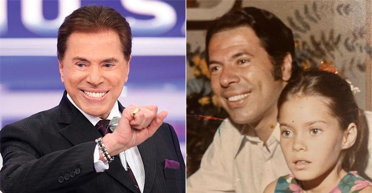 Filha de Silvio Santos, Cintia Abravanel divulga cliques antigos raros do apresentador: “Recordações”