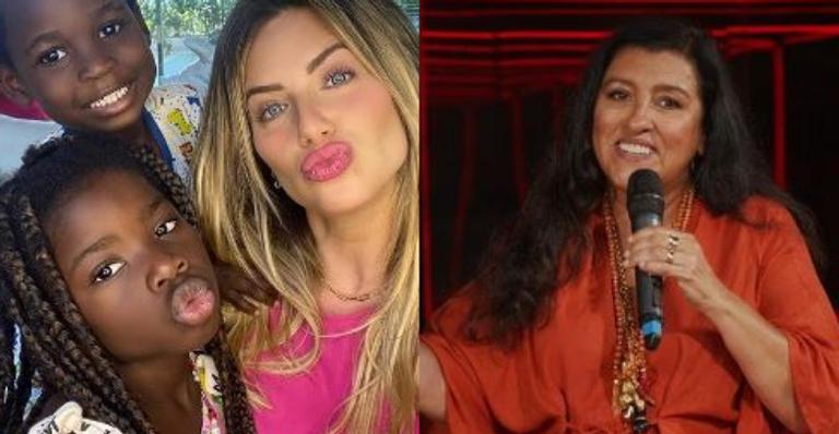 Giovanna Ewbank entrega amizade sincera entre sua filha, Titi, e Regina Casé: ”Sempre no telefone”