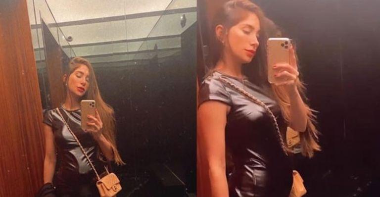 Grávida, esposa de Alok entrega truque para disfarçar a barriga: “Preto esconde”