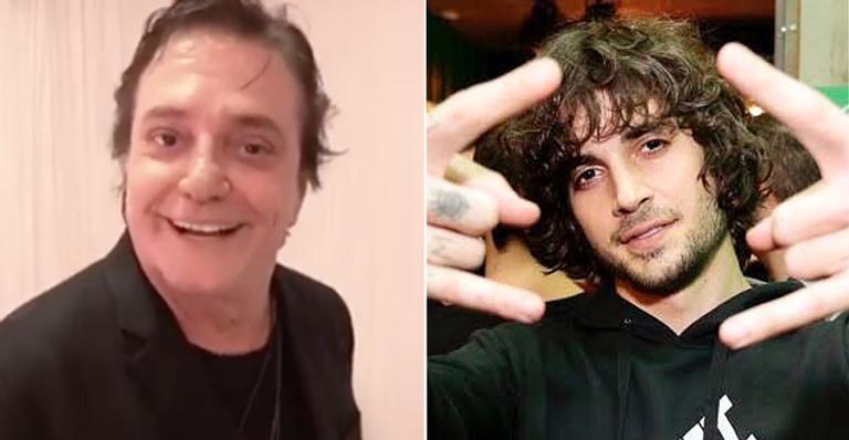 Iguais! Fábio Júnior divulga clique da juventude e confunde fãs: “Fiuk, é você?!”