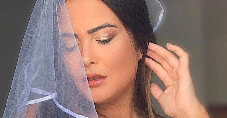 Pronta para casar? Geisy Arruda arrasa com lingerie branca cavadíssima e atrai elogios: “Linda e maravilhosa”