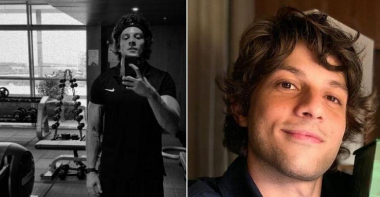 Chay Suede eleva temperatura da web ao exibir corpo musculoso na academia