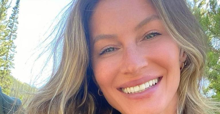 De biquíni, Gisele Bundchen curte dia de natureza com os filhos e beleza impressiona: ”Maravilhosos!”