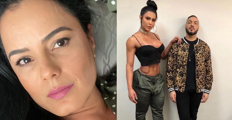 Luciele Di Camargo cobra dívida milionária de Belo e alfineta prisão da herdeira: ”Tal pai, tal filha”