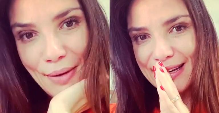 Sabina Simonato cai no choro ao revelar que está grávida pela primeira vez: “Dádiva”