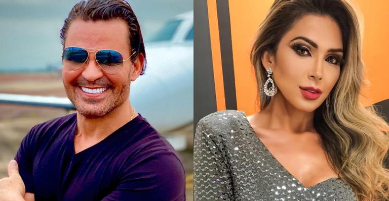Novo casal? Eduardo Costa e Nadja Pessoa estão vivendo romance escondido, revela colunista