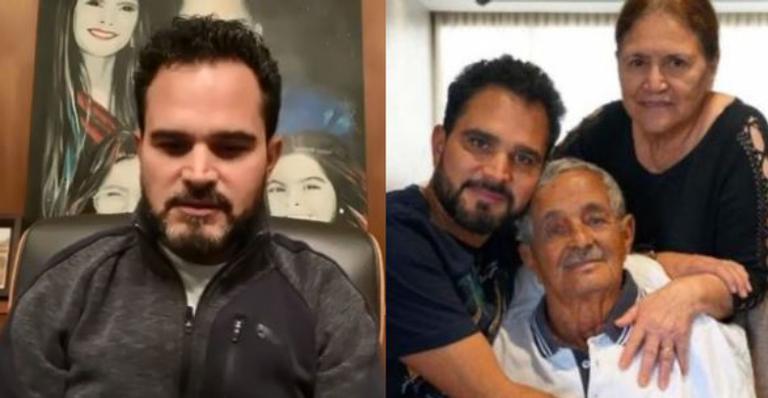 Após testar positivo para Covid-19, Luciano Camargo não estará no velório do pai, Seu Francisco