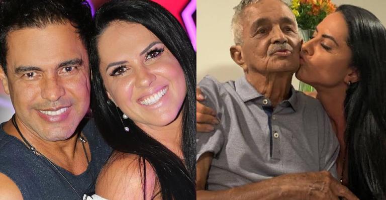 Esposa de Zezé Di Camargo se despede de Seu Francisco com texto emocionante: ”Amor e saudades”