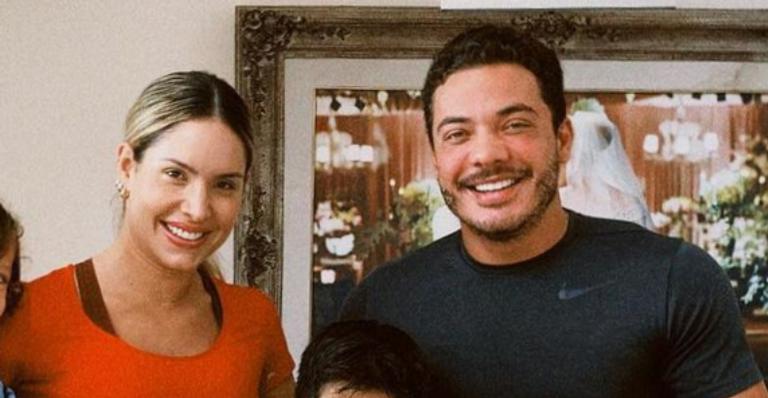 Wesley Safadão e Thyane Dantas fazem surpresa para Yhudy e madrasta se declara: ”Único em nossas vidas”