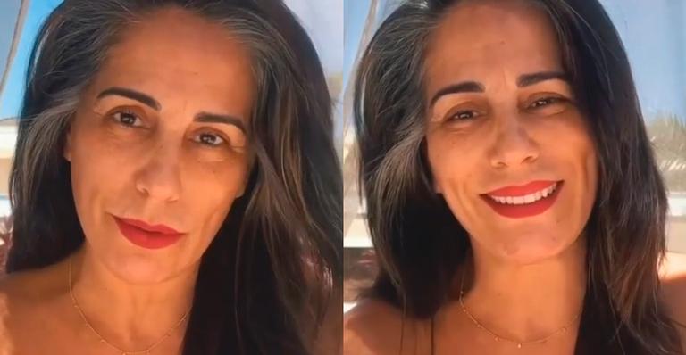 Aos 57 anos, Glória Pires arrasa em propaganda de maiô e atrai elogios: “Como tá linda”