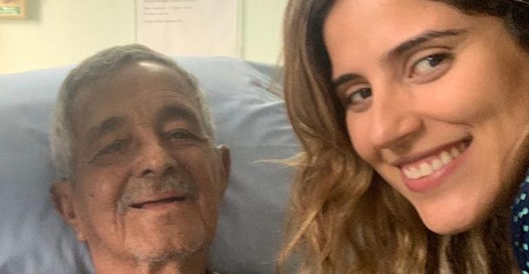 Em luto, Camilla Camargo compartilha clique inédito com o avô, Seu Francisco: “Pra sempre em mim”