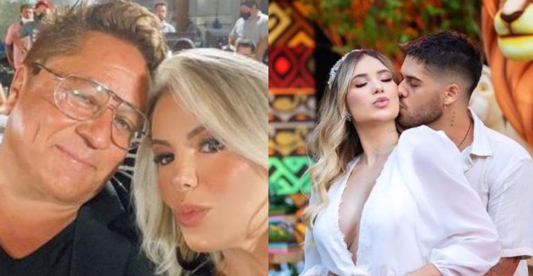 Esposa de Leonardo celebra chegada da primeira neta e faz texto emocionante: ”Louca para te sentir”