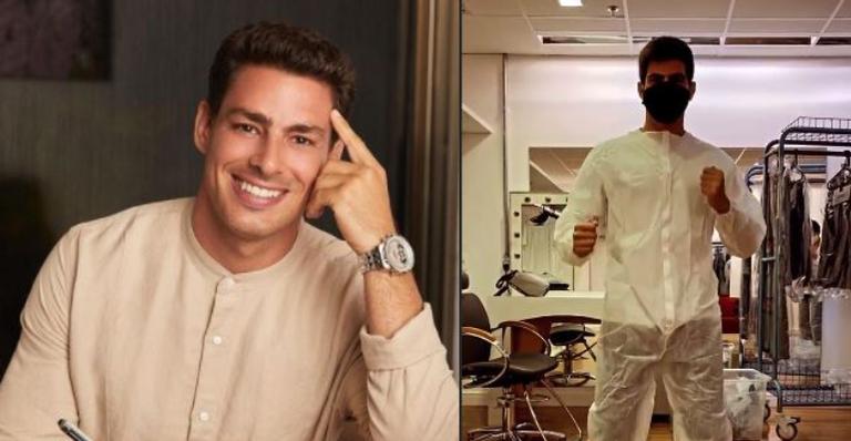 Cauã Reymond mostra irmão mais novo que trabalha como seu dublê