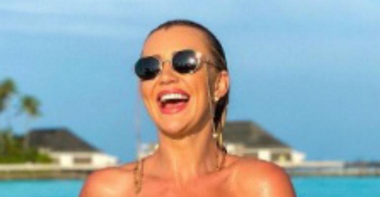 Esposa de Roberto Justos choca ao exibir abdômen sarado 6 meses após dar à luz: “Como pode?”