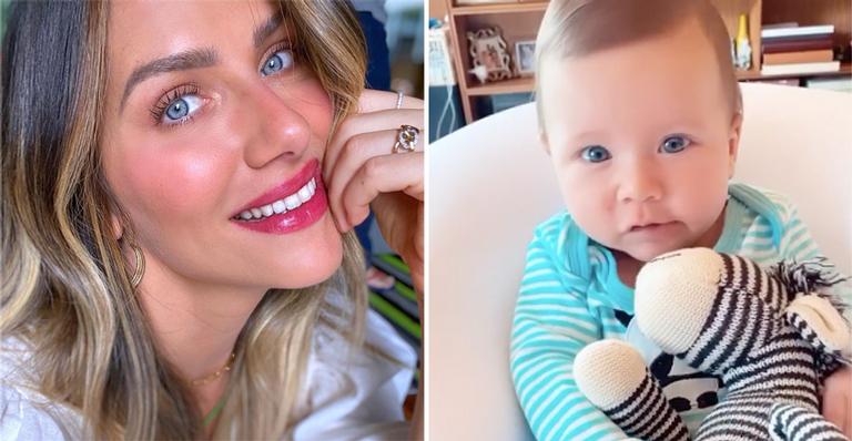 Fofura! Giovanna Ewbank registra conversa com o caçula, Zyan: “Amo quando ele bate papo comigo”