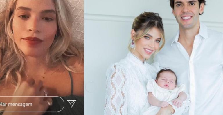 Menos de dois meses após dar à luz, Carol Dias fala sobre aumentar a família